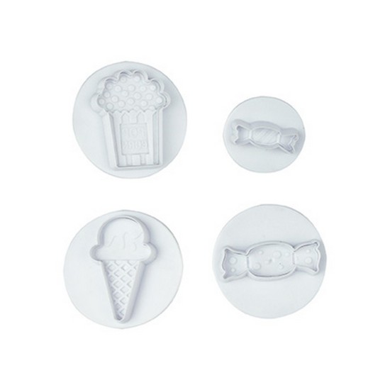 Süßes Thema Ausstechformen 4er Set - 40301 - Mytortenland